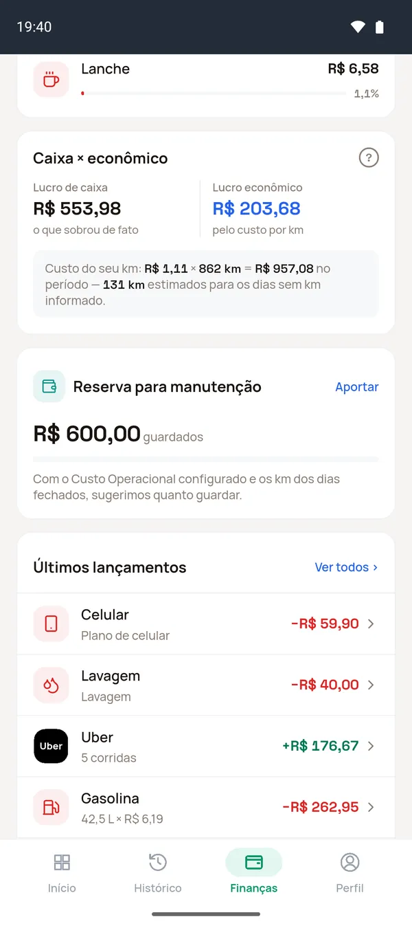 Caixa x econômico, reserva e últimos lançamentos