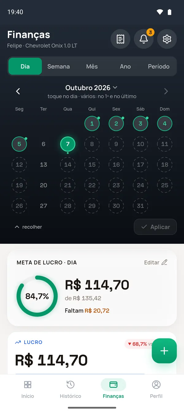Calendário do Finanças