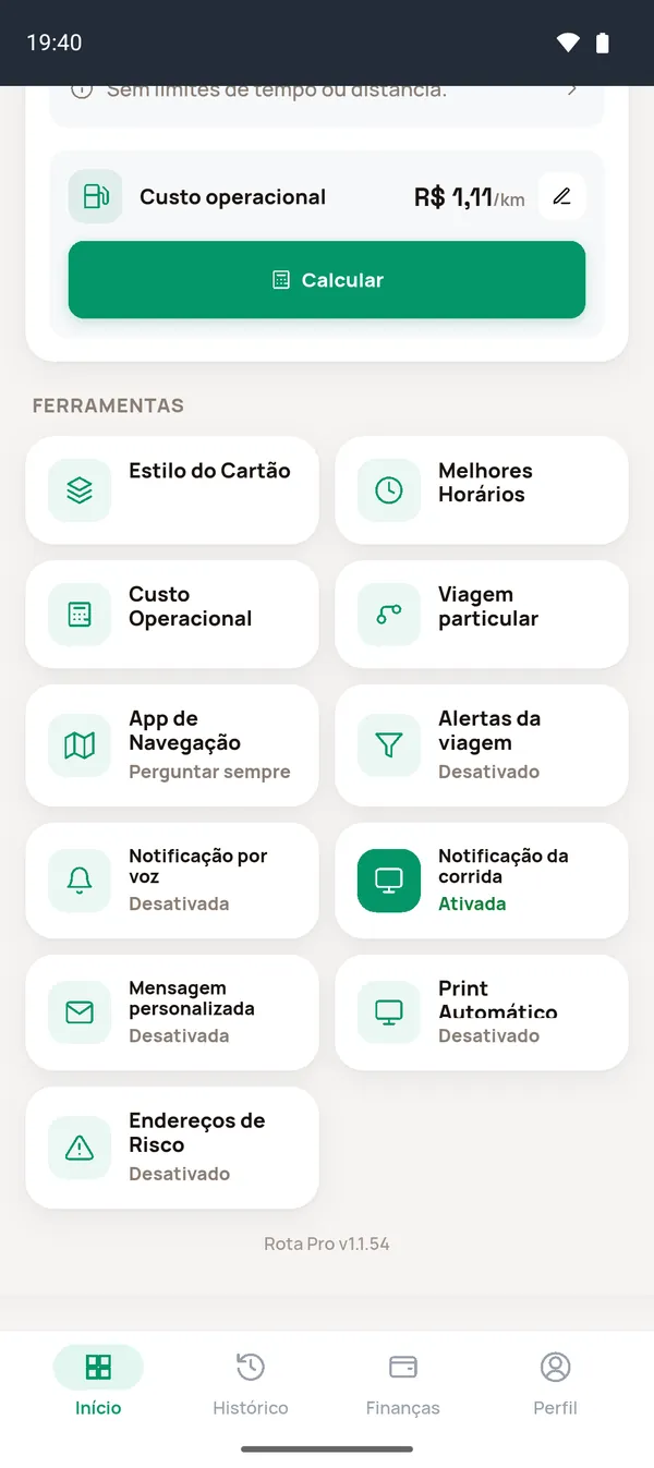 Grade de Ferramentas