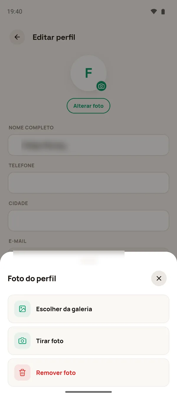 Foto do perfil