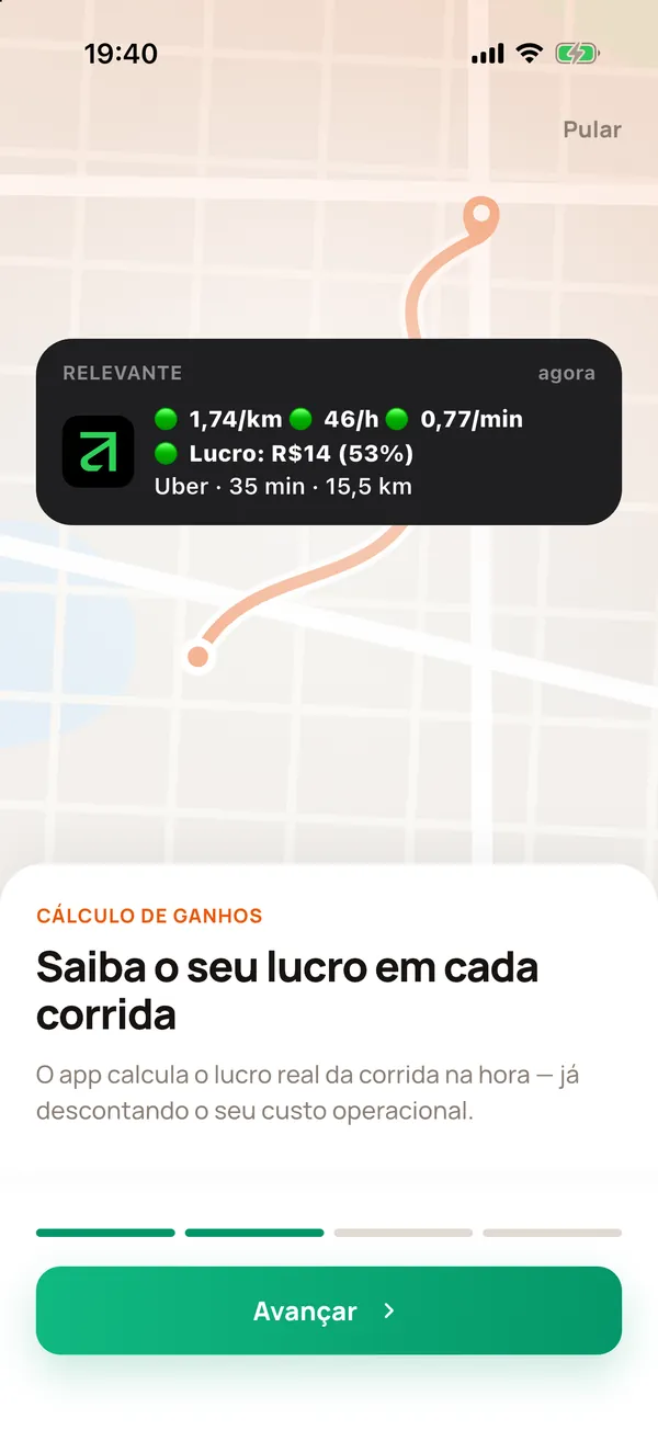 Tela 2 no iPhone