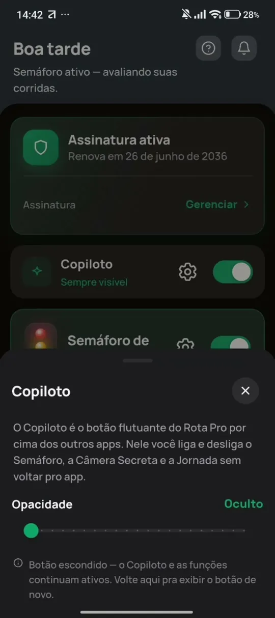 Opacidade em Oculto