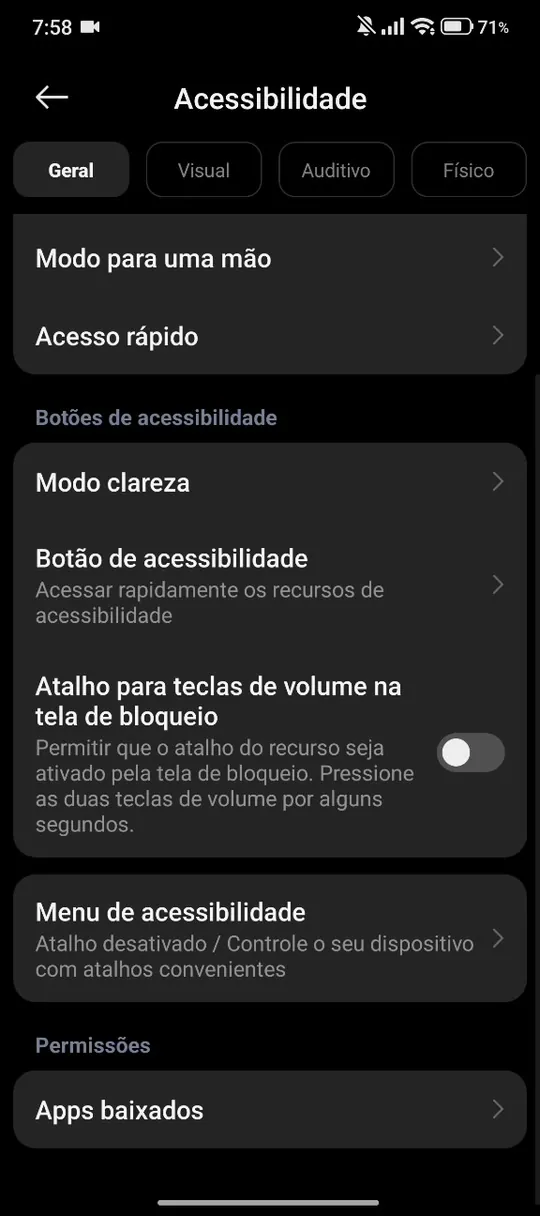 Toque em “Apps baixados”